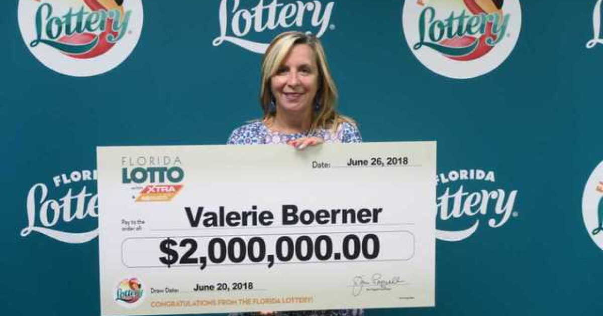 Apollo Beach woman wins 2 Million in Lotto